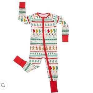 Newborn Fair Isle Little Sleepies Zippy